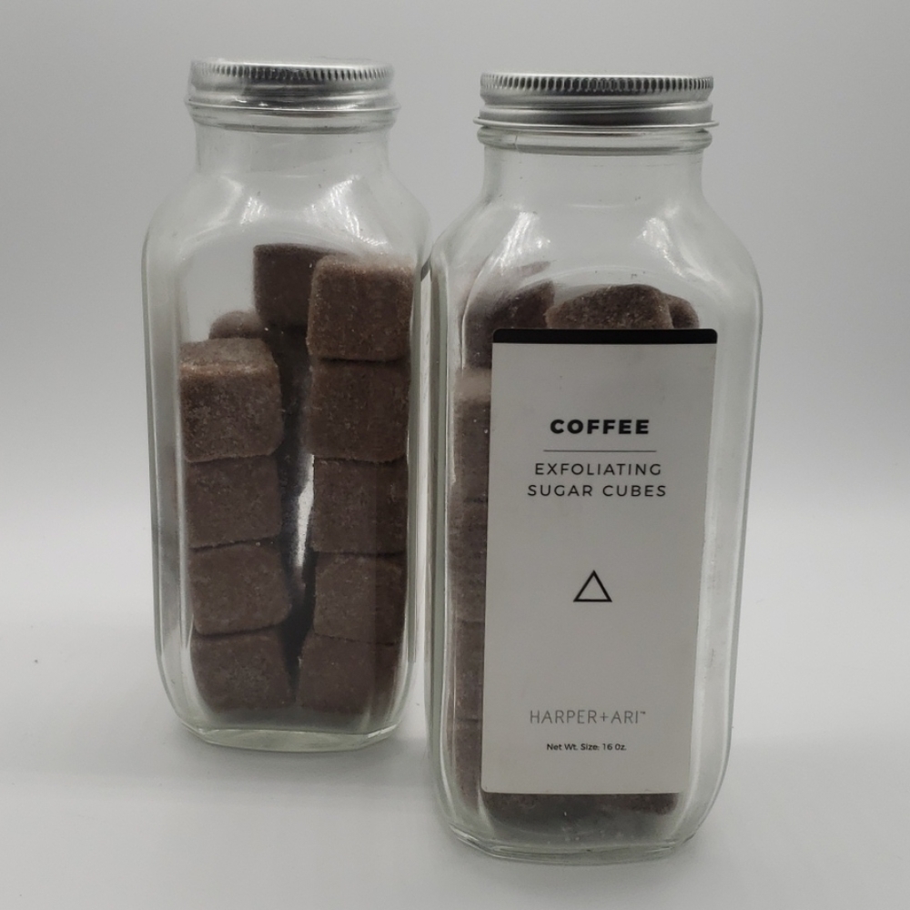2 Harper & Ari Exfoliating Sugar Cube Coffee Scrub